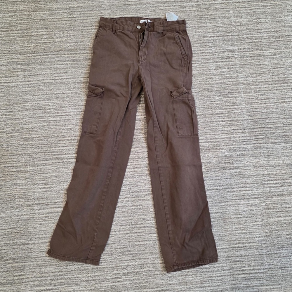 Brown Pull & Bear cargo pants, women’s size 4